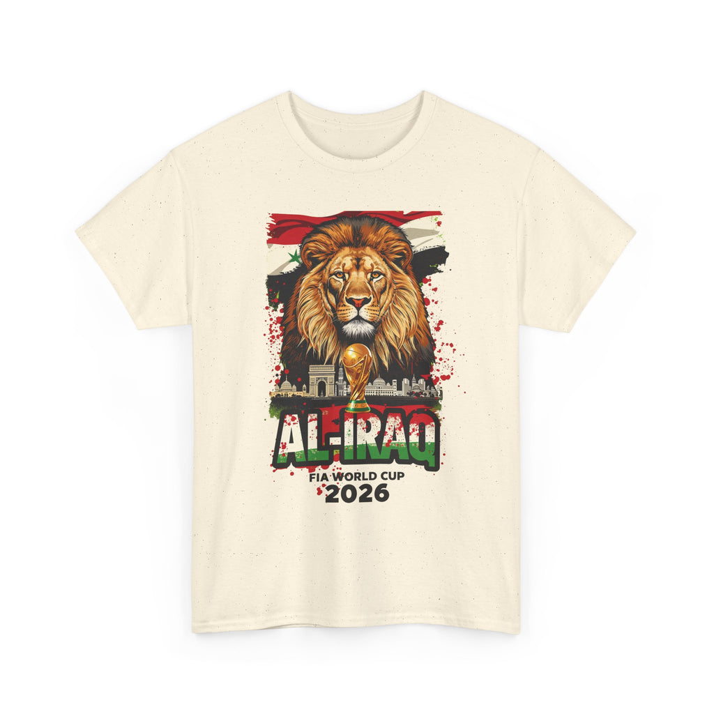 Iraq 2026 FIFA World Cup T-Shirt | Lions of Mesopotamia Fan Gift | Iraq Football Tee | Unisex Graphic Tee