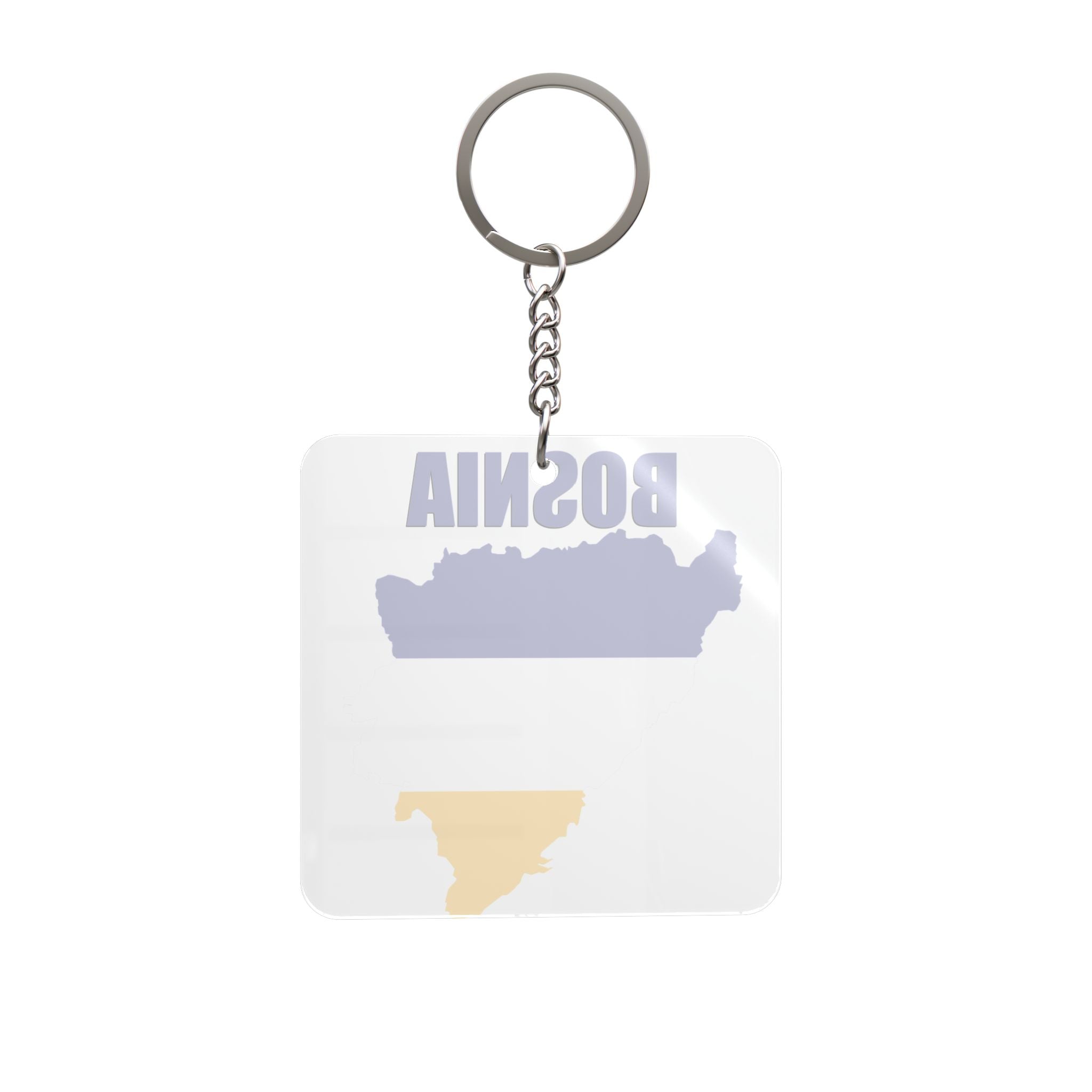 World Cup 2026 Bosnia Keychain EUROPE Football Fan Gift