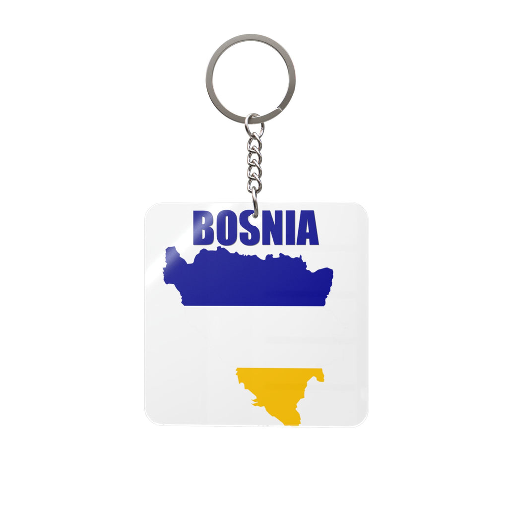 World Cup 2026 Bosnia Keychain EUROPE Football Fan Gift
