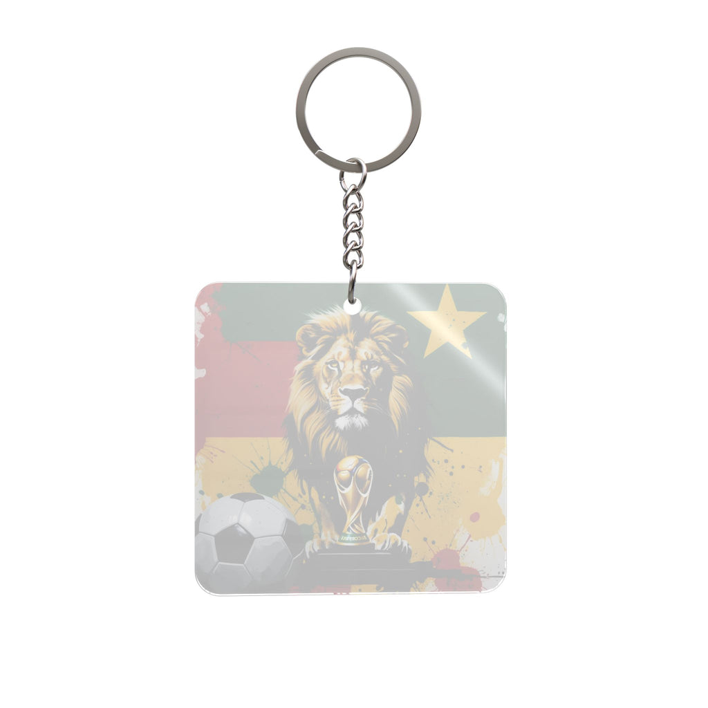 World Cup 2026 Cameroon Keychain Football Fan Gift Soccer Key Ring