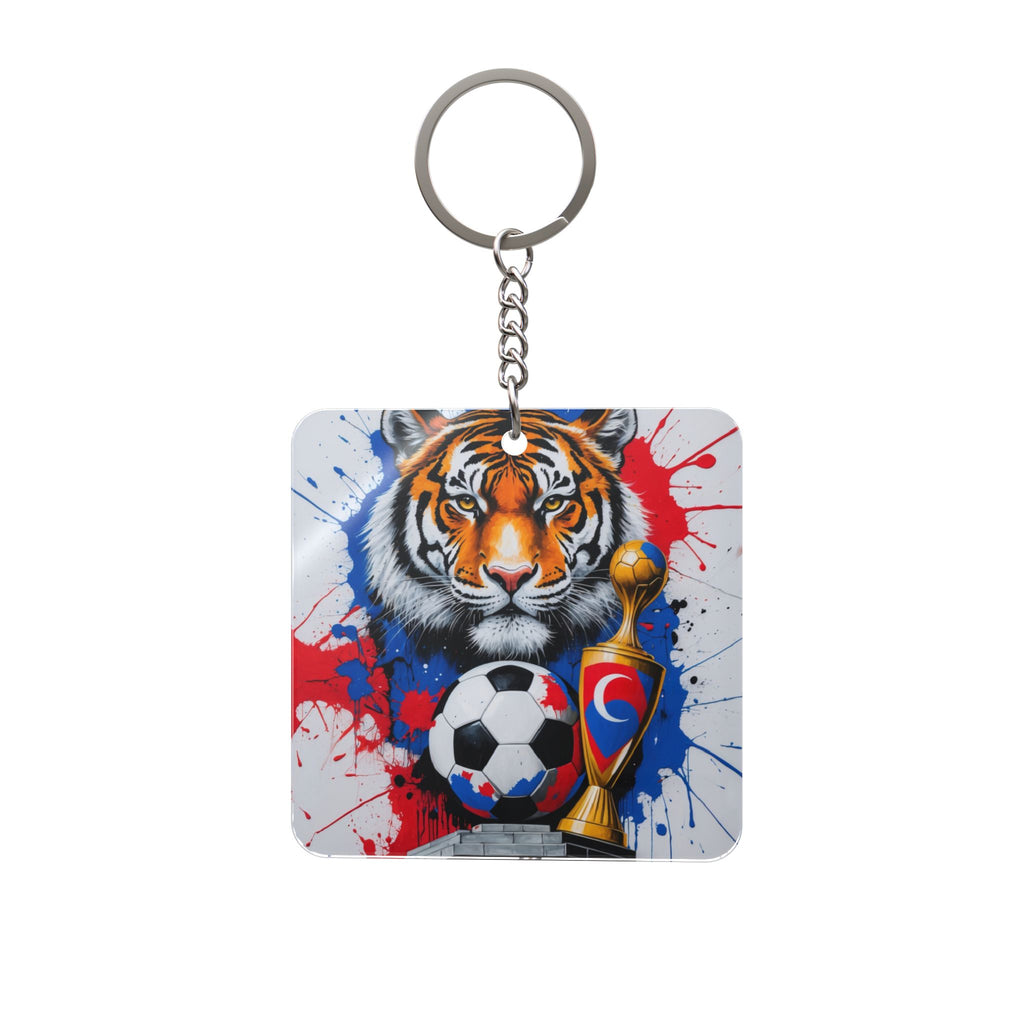 World Cup 2026 South Korea Keychain Football Fan Gift Soccer Key Ring