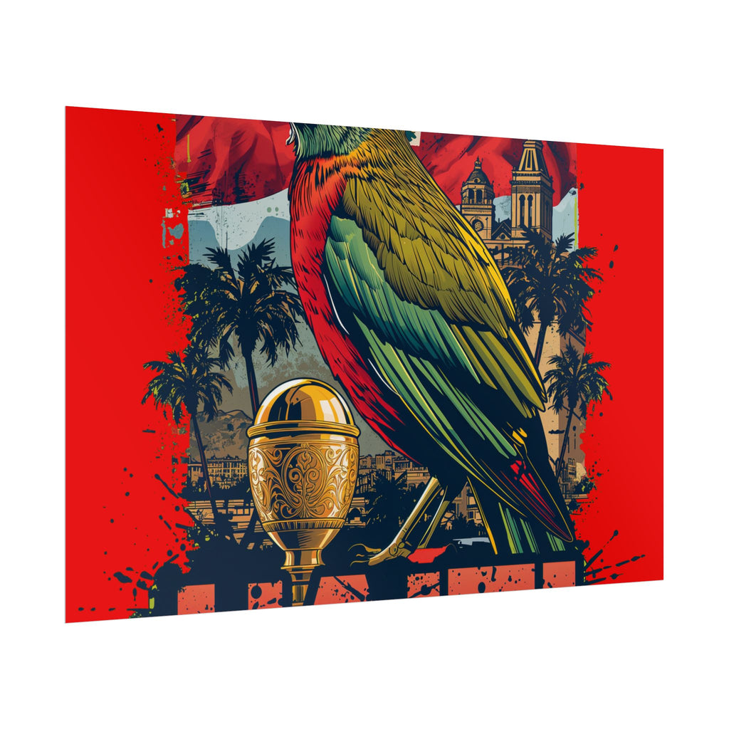 Haiti Soccer Poster 2026 World Cup Les Grenadiers Wall Art Football Print