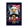USA Soccer Poster 2026 World Cup Wall Art Team USMNT Football Print Decor
