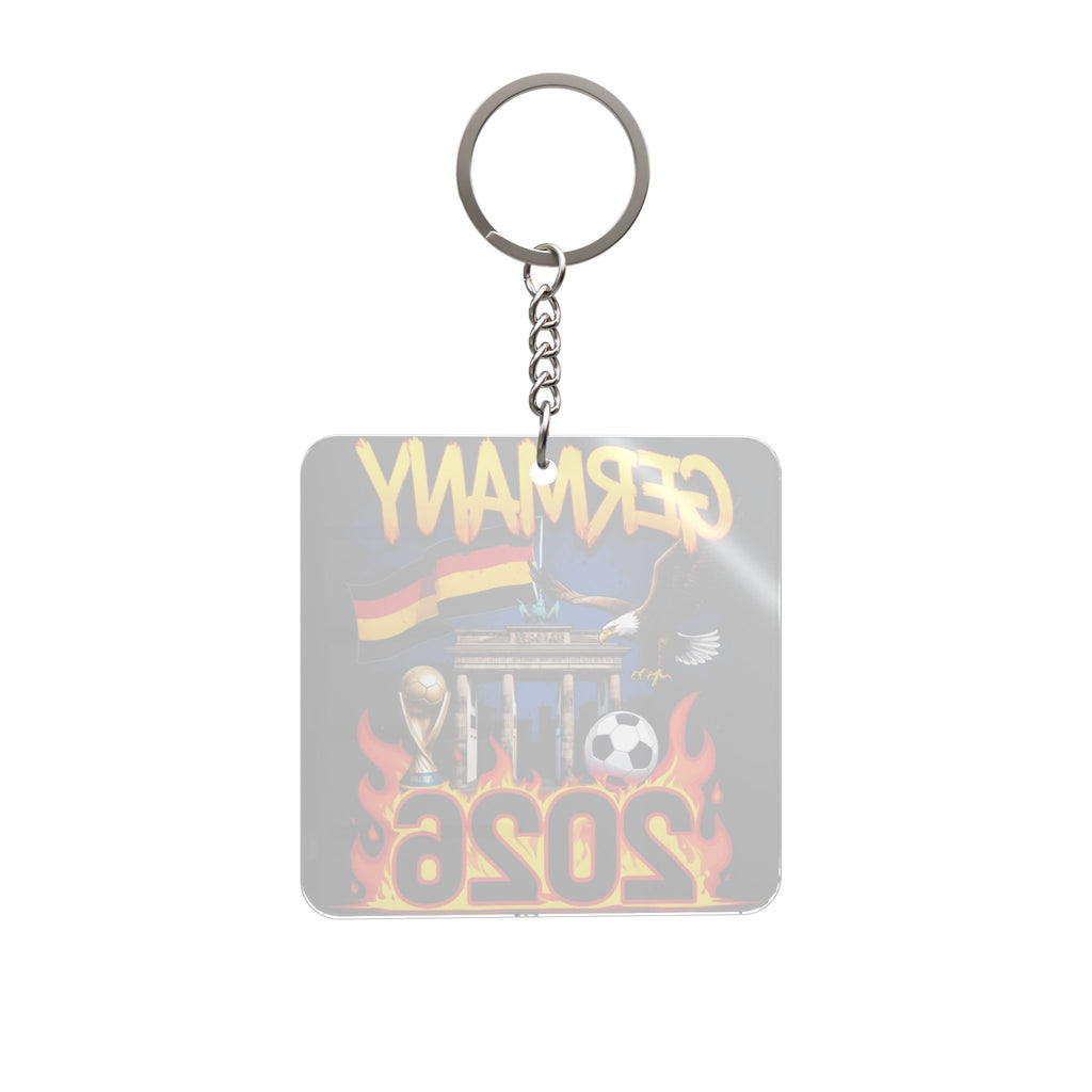 World Cup 2026 Germany Keychain Football Fan Gift Soccer Key Ring