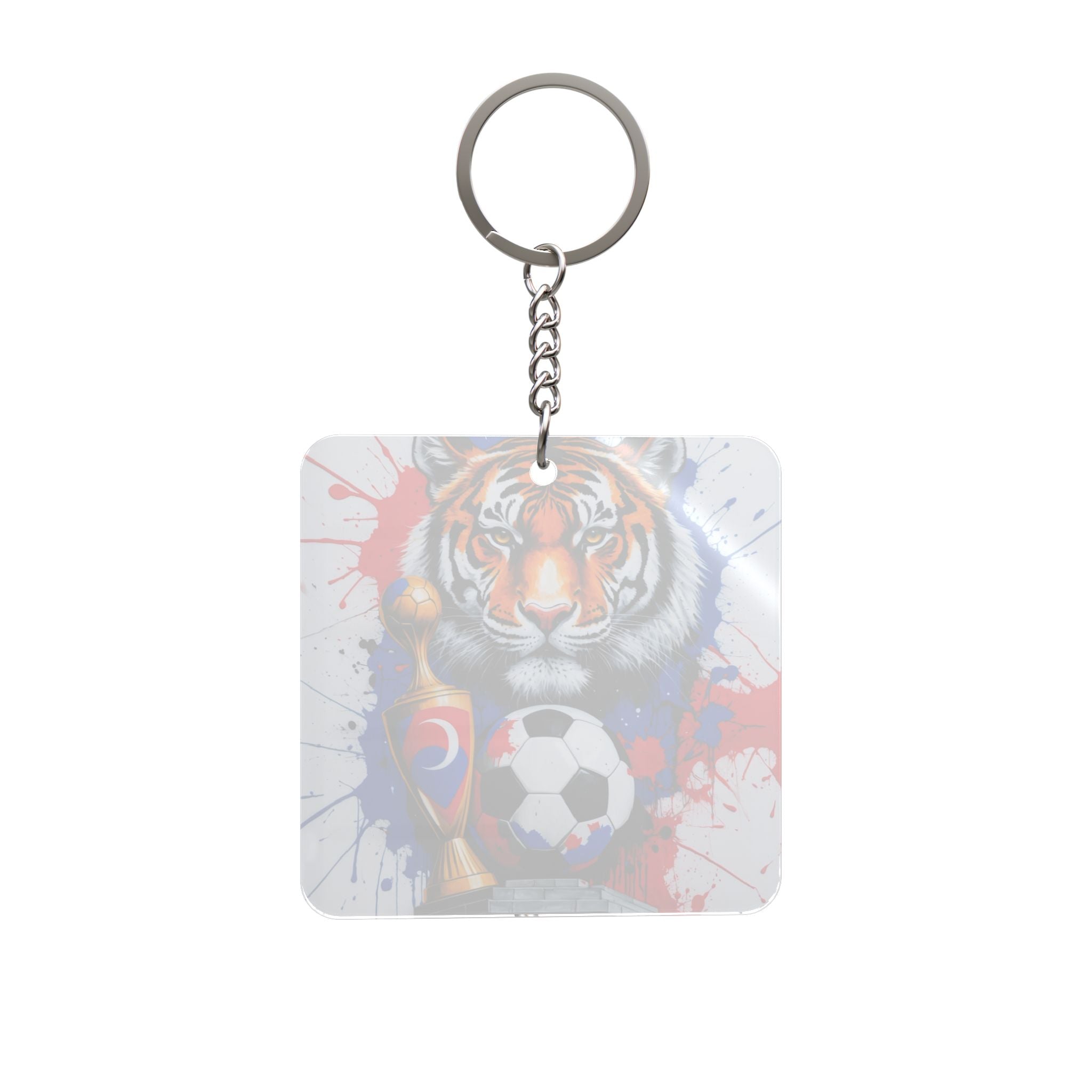 World Cup 2026 South Korea Keychain Football Fan Gift Soccer Key Ring