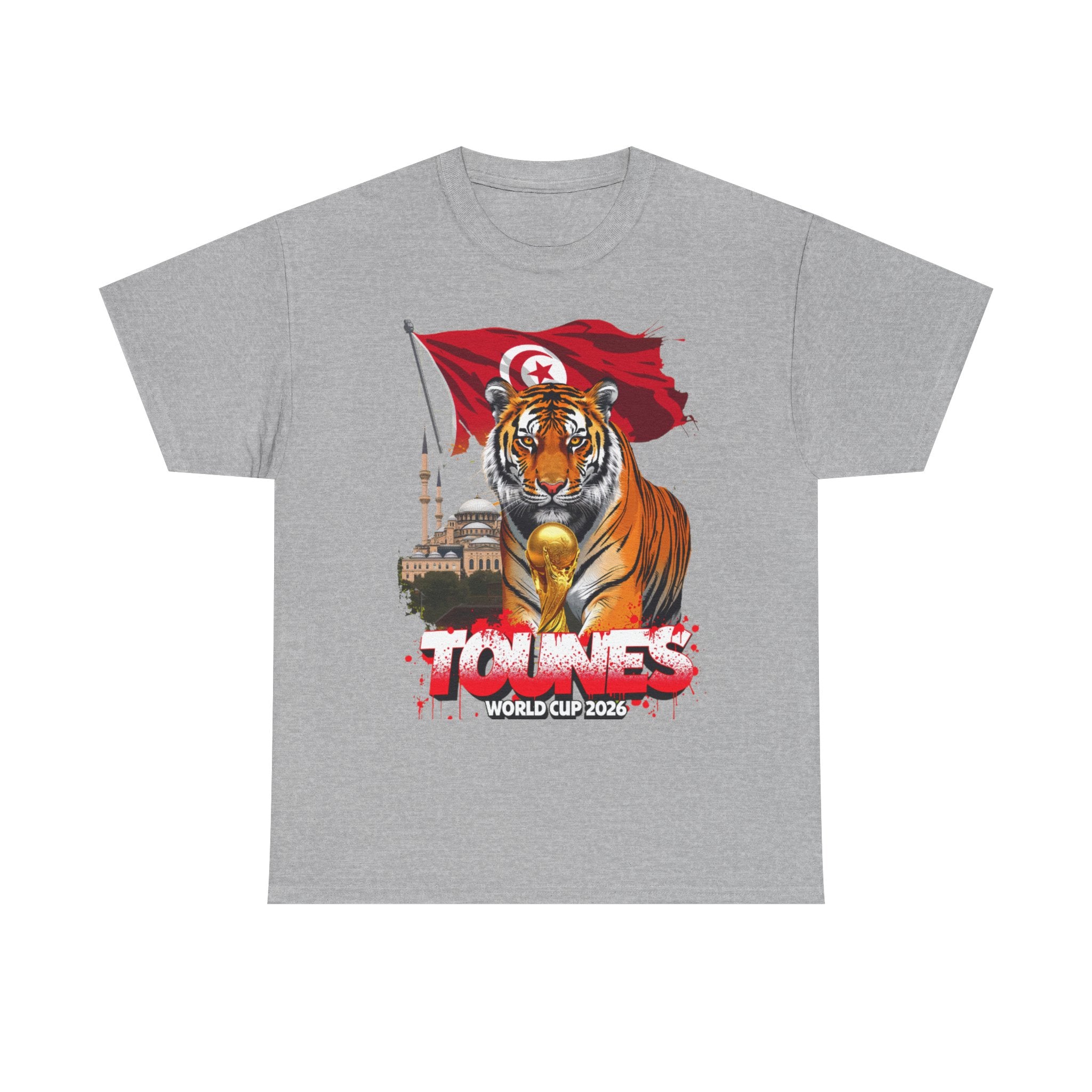 Tunisia 2026 FIFA World Cup T-Shirt | Carthage Eagles Fan Gift | Tunisie Football Tee | Unisex Graphic Tee