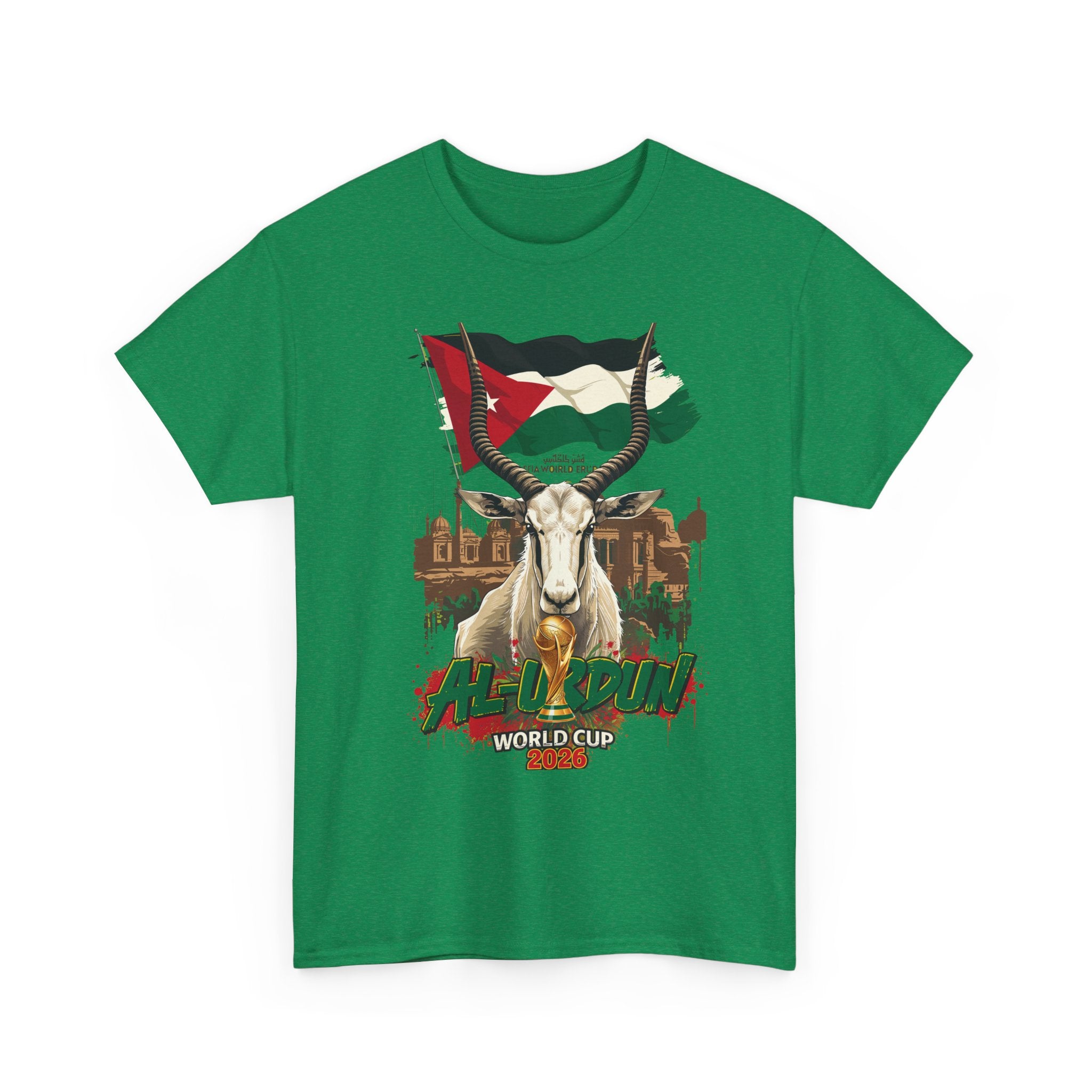 Jordan 2026 FIFA World Cup T-Shirt | The Chivalrous Fan Gift | Al-Nashama Football Tee | Unisex Graphic Tee