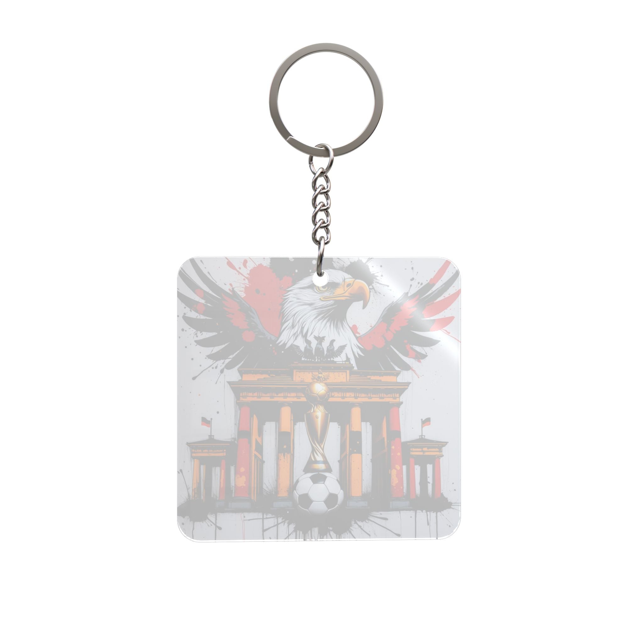 World Cup 2026 Germany Keychain Football Fan Gift Soccer Key Ring