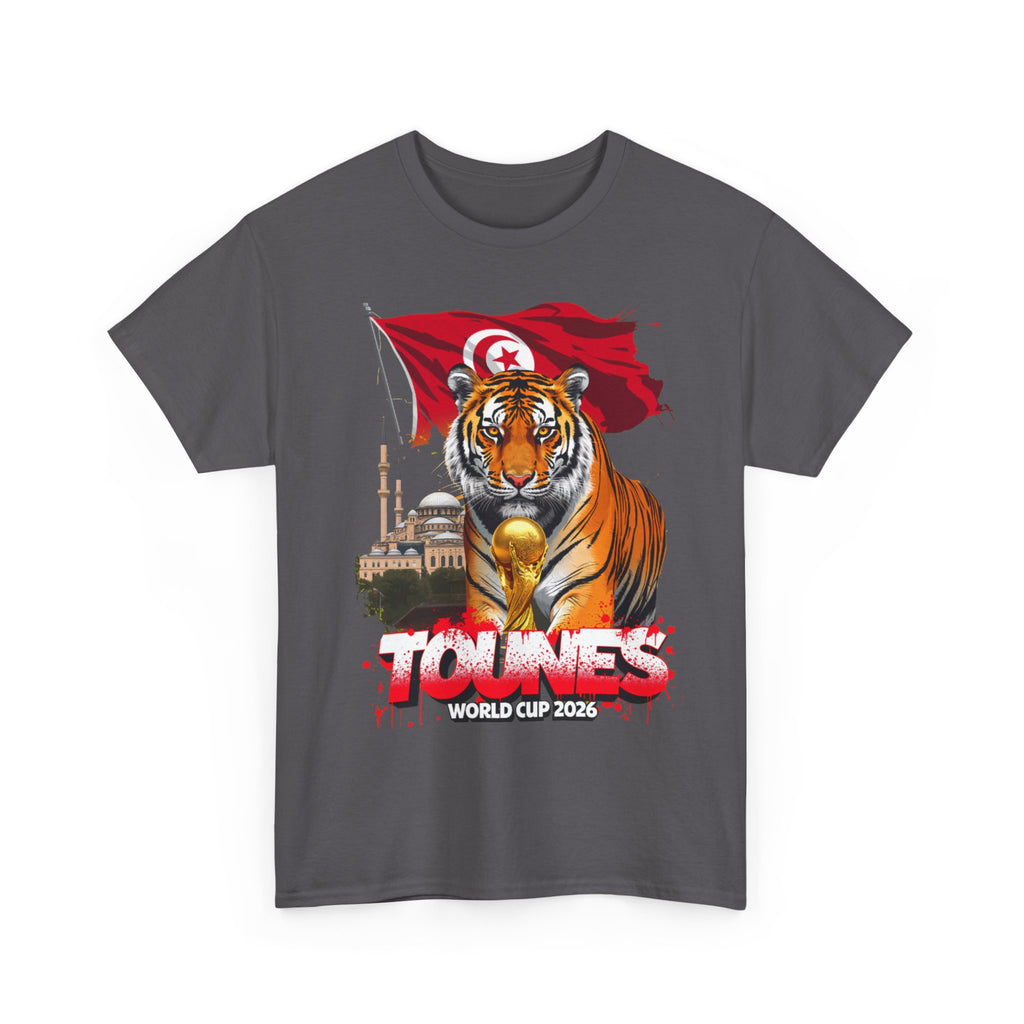 Tunisia 2026 FIFA World Cup T-Shirt | Carthage Eagles Fan Gift | Tunisie Football Tee | Unisex Graphic Tee