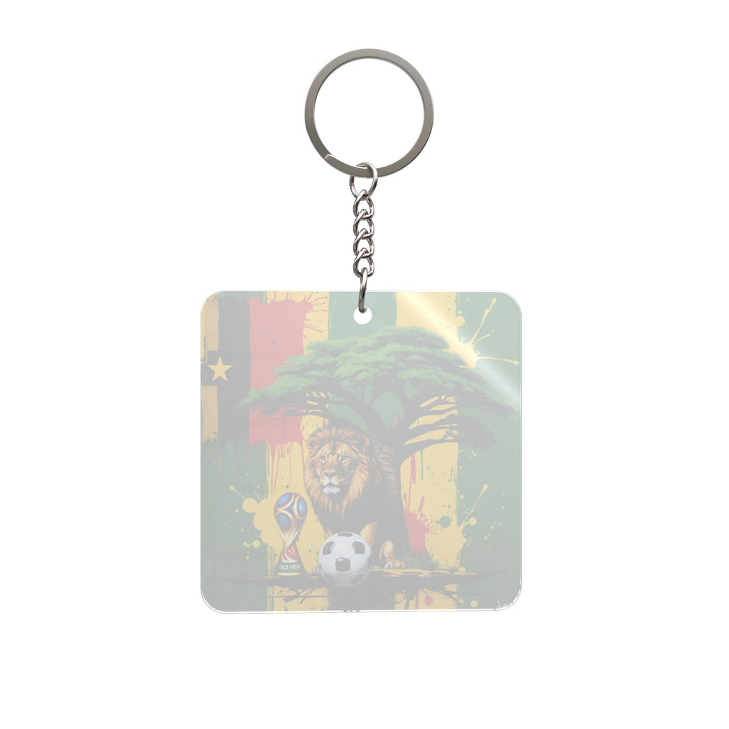 World Cup 2026 Senegal Keychain Football Fan Gift Soccer Key Ring
