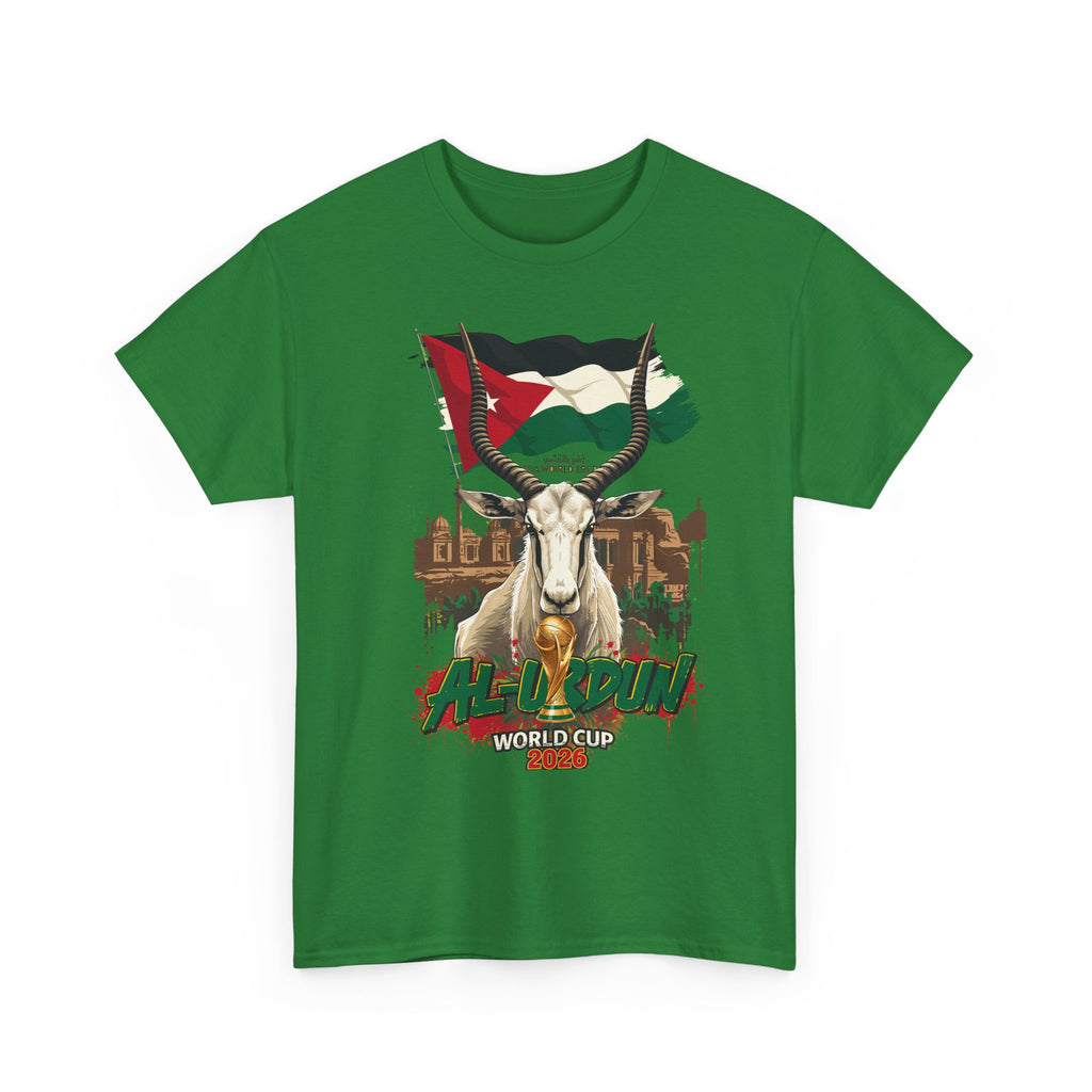 Jordan 2026 FIFA World Cup T-Shirt | The Chivalrous Fan Gift | Al-Nashama Football Tee | Unisex Graphic Tee