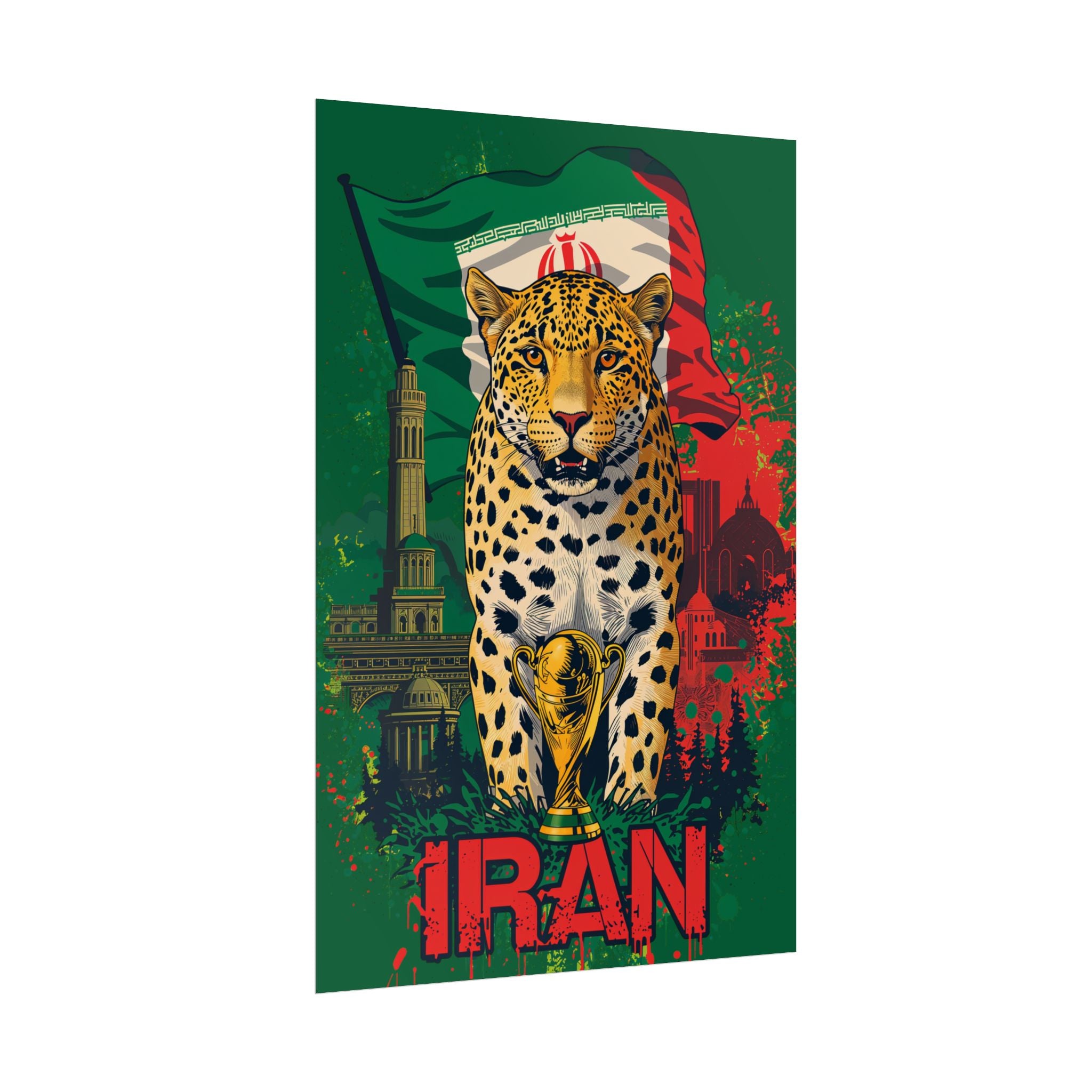 Iran Poster — Vintage National Pride Wall Art