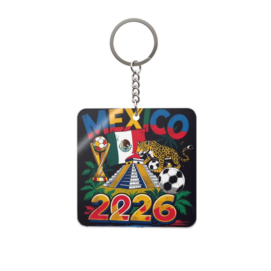 World Cup 2026 Mexico Keychain Football Fan Gift Soccer Key Ring