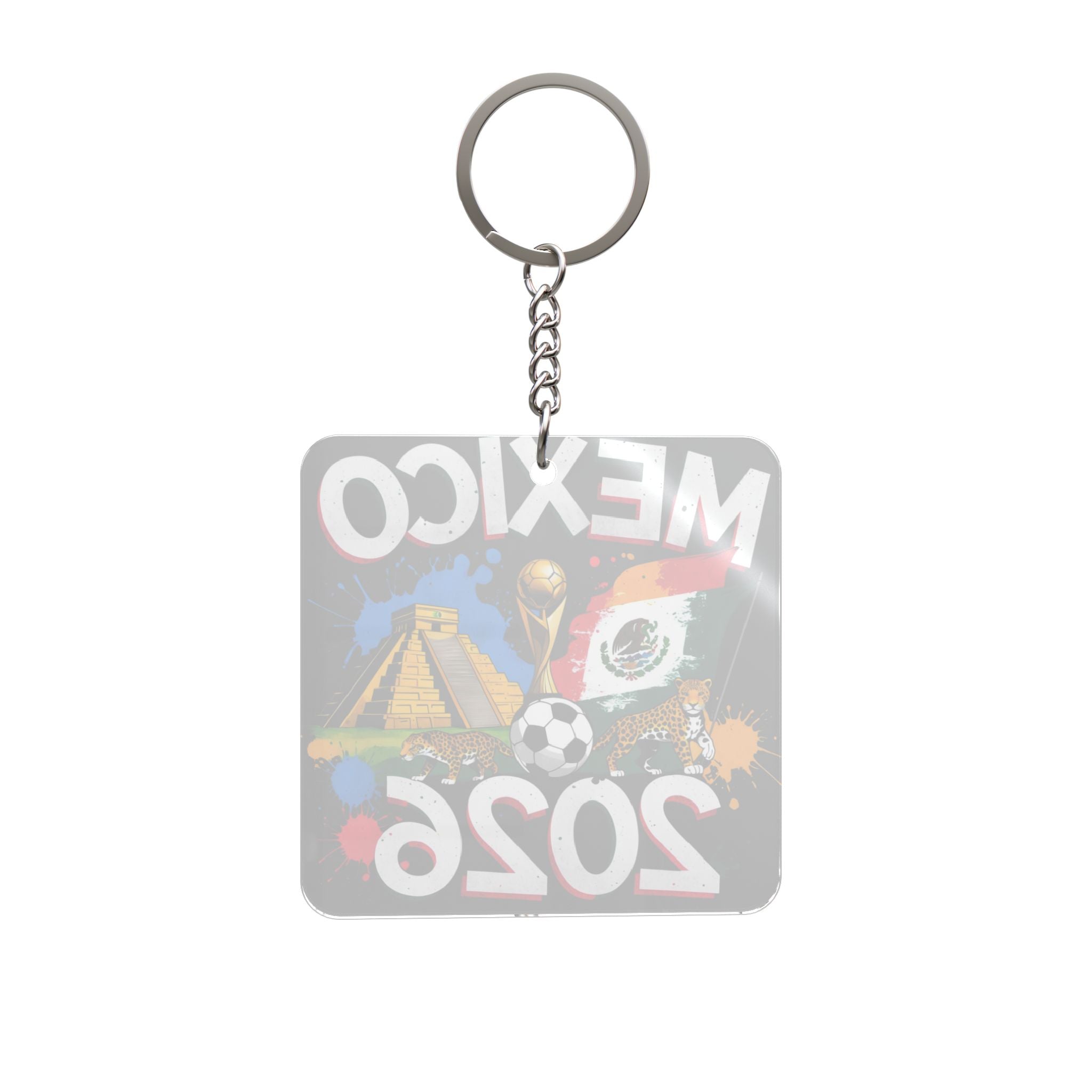 World Cup 2026 Mexico Keychain Football Fan Gift Soccer Key Ring