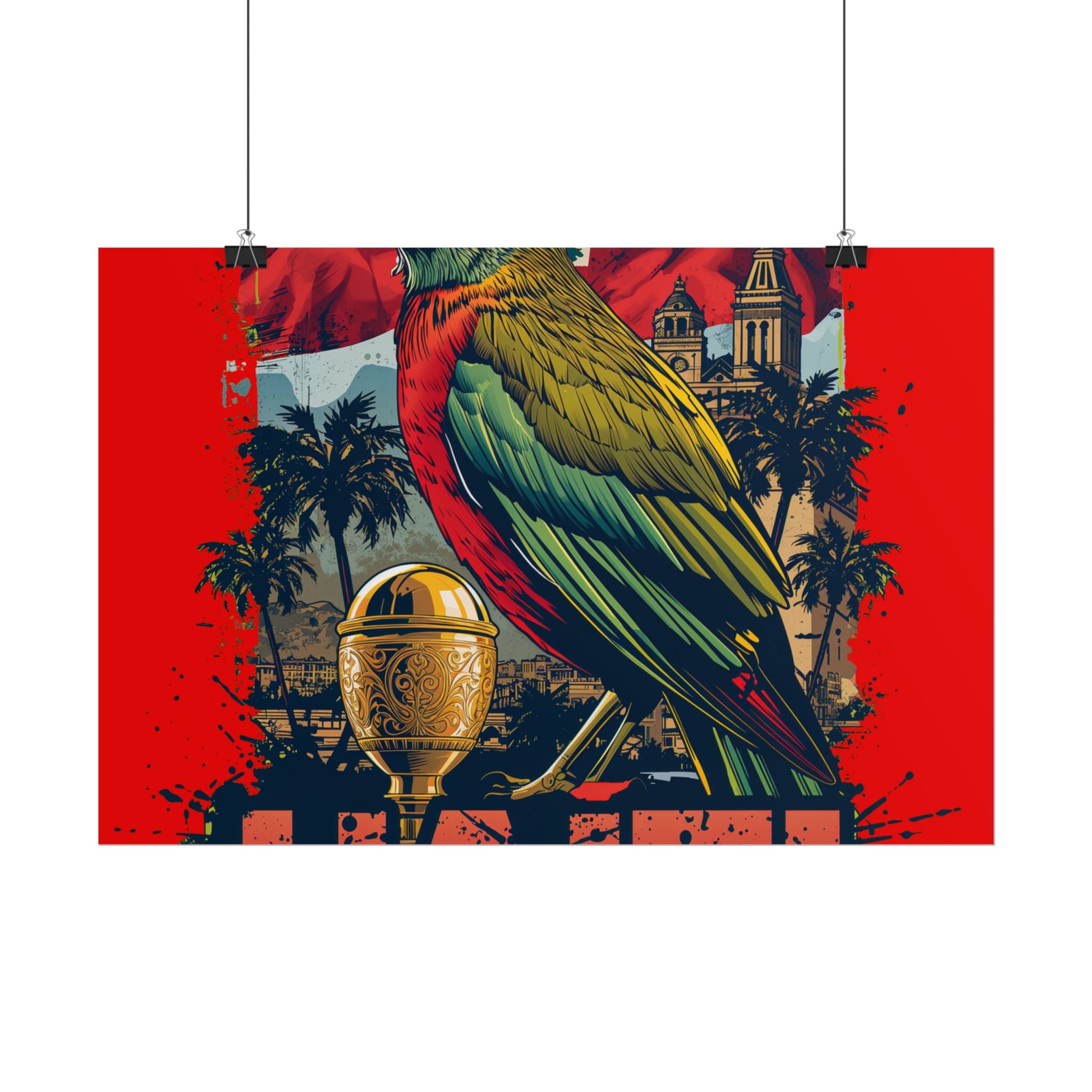 Haiti Soccer Poster 2026 World Cup Les Grenadiers Wall Art Football Print