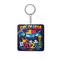 World Cup 2026 Colombia Keychain Football Fan Gift Soccer Key Ring