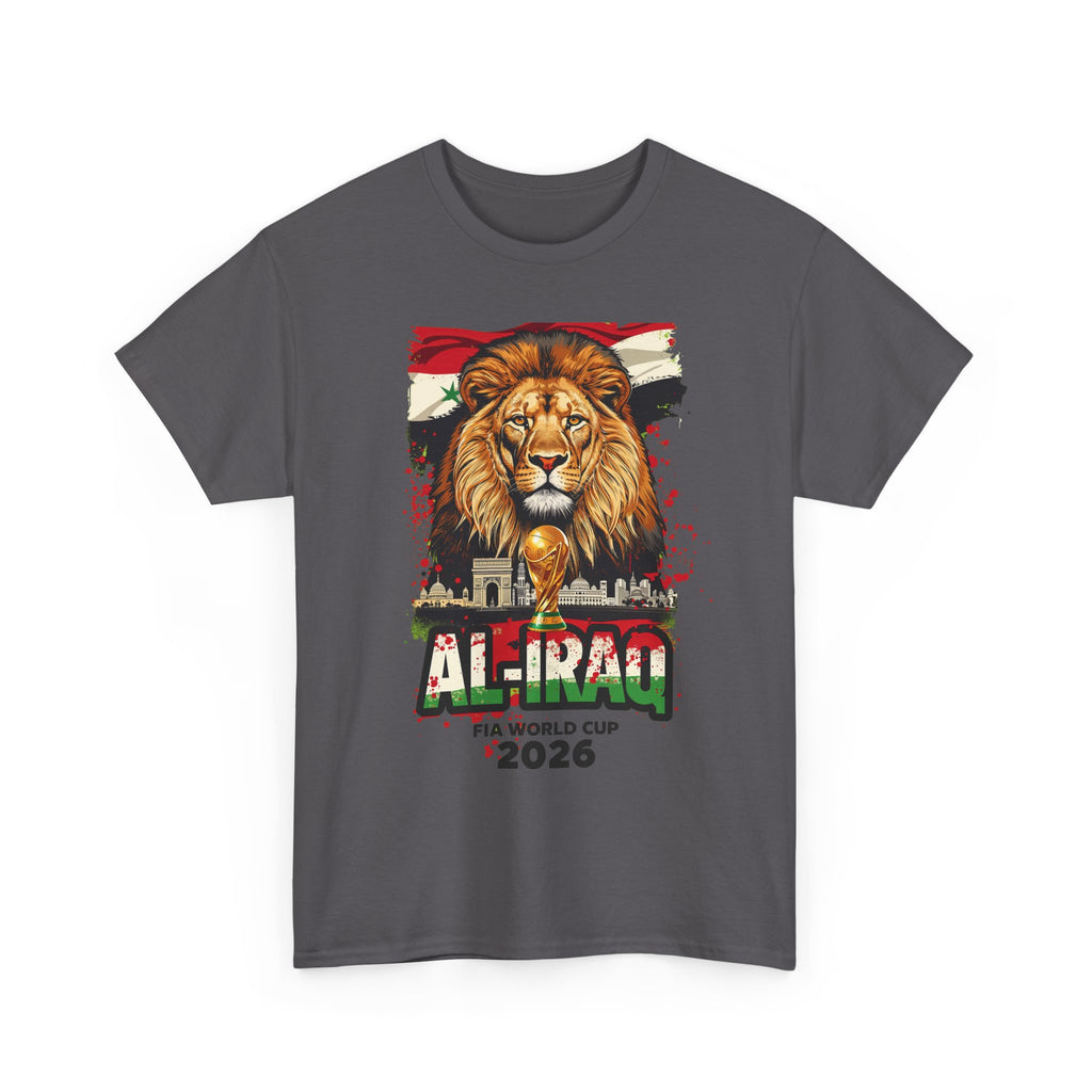 Iraq 2026 FIFA World Cup T-Shirt | Lions of Mesopotamia Fan Gift | Iraq Football Tee | Unisex Graphic Tee