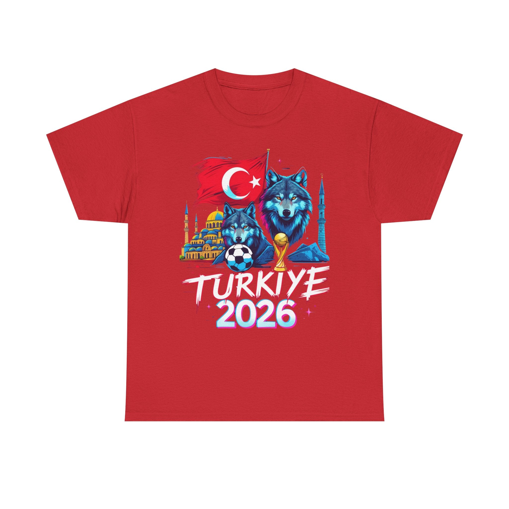 TURKIYE | TURKEY 2026 FIFA World Cup T-Shirt | Turkish Football Fan Gift | Soccer Tee | Unisex