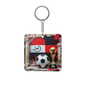 World Cup 2026 Iraq Keychain Football Fan Gift Soccer Key Ring