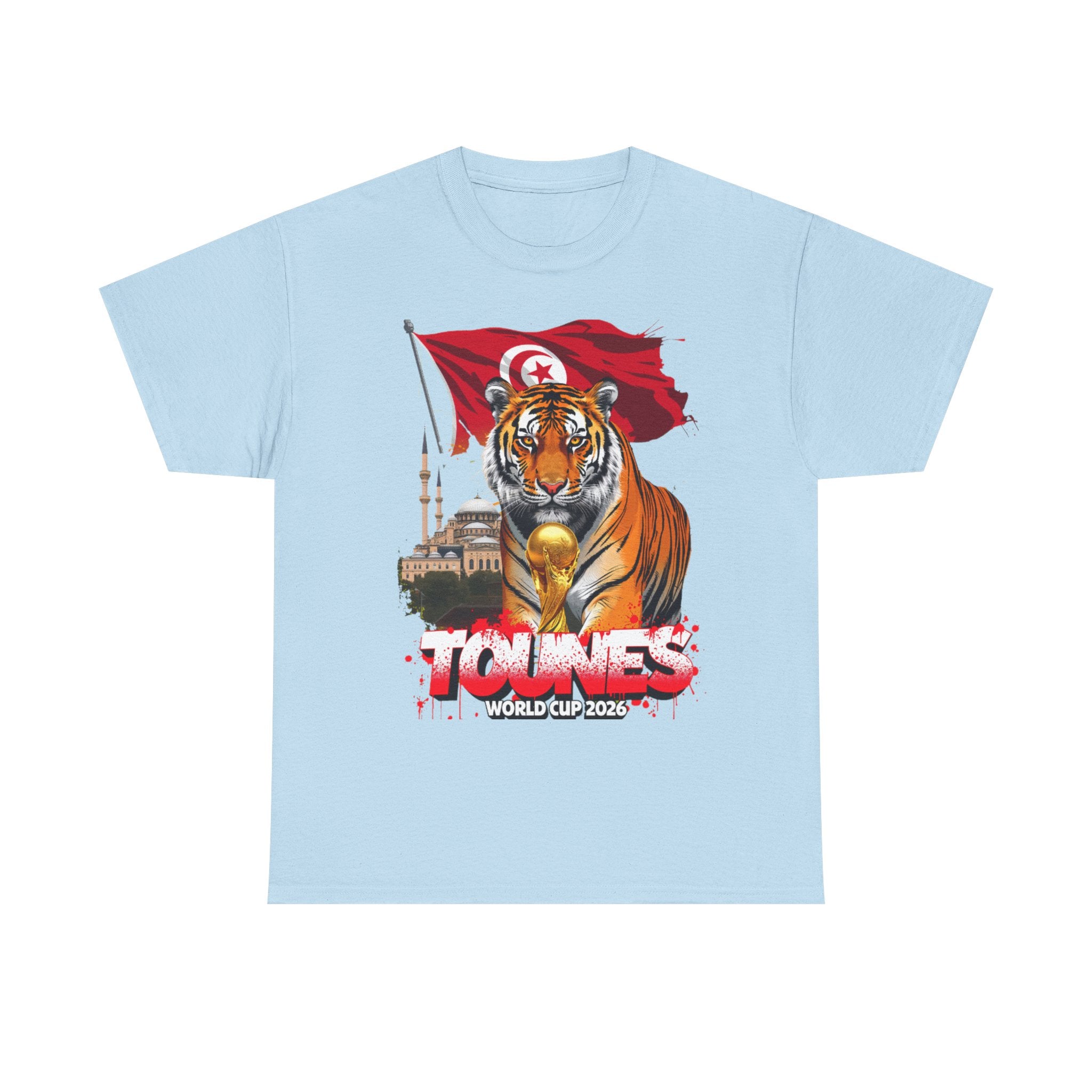 Tunisia 2026 FIFA World Cup T-Shirt | Carthage Eagles Fan Gift | Tunisie Football Tee | Unisex Graphic Tee